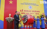 Rộn ràng lễ khai giảng năm học mới ở Hà Nội